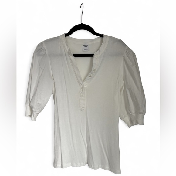 Melrose and Market Puff Sleeve Top, Large - Picture 4 of 8